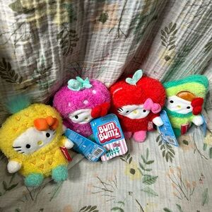 Bum Bumz Hello Kitty and Friends Set Of 4 Plush Toys